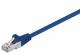 Goobay 95203 CAT 5e Patchkabel, SF/UTP, Blau - CCA Kupfergemisch