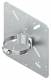 Niedax MIMPA 60/175 F mounting plate H175mm D60mm hot-dip galvanized