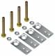 Hager EKSNS100 leveling set for cassette 20kN 150-180mm