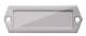 Grothe Rähmchen 500-2 EV1 silber elox. Schriftfeld 13x43mm 98002