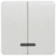 Siemens 5TG7818 Rocker 2-fold with window , titaniu