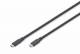 DIGITUS AK-300344-020-S 2M USB-C CABLE 20GBPS BLACK