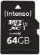 Intenso International 3423490 Intenso 64GB microSDXC Class10 UHS-I Premium + SD-Adapter