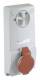 Schneider Electric 82036 Schneider Anbausteckdose verriegelt 16A 3p+N+E 380-415VAC IP44