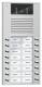TCS AVE14163-0010 Video 130° color outdoor station AVE 16 buttons 2-r AP silver