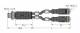 Turck VBRS4.4-2RKC4T-1.5/1.5/TEL 2f distribution systems Y-distributor 6629188