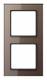 Jung AC582GLMO frame 2-gang, 