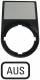 Moeller 218299 EATON M22S-ST-D5 button additional label holder AUS