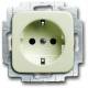 Busch Jaeger 2CKA002013A5312 BJ 20 EURKS-212 socket with additional contact protection Busch-Duro 2000 SI white