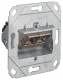 Hager G3175 data connection patch module 2-f support ring