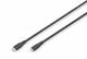 DIGITUS AK-600110-005-S 0.5M LIGHTNING TO USB-C BLACK