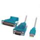 Kabel USB, A(St) => DB9(St), 1,8m, USB2.0/RS232 Converter aktiv