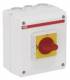 ABB OTE16AL3M EMC safety switch 3400V with red-yellow handle