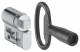 Hager MES-PHZ4K8 profile half cylinder insert 4-kt 8mm