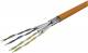 ZVK CESG1212K Datenkabel Gold S/FTP AWG22/1 Kat.7A 4P Simplex 1500MHz orange