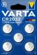 VARTA CR 2032 6032 Knopfzelle 3V Blister = 5 Stück