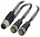 U.I. Lapp 22260501 LAPP AB-C3-M12Y-0,3PUR-M12FS-B 