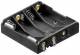 Goobay 11989 Battery holder, 4x Micro '' AAA '' - with soldering connection