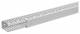 Hager BA760040 wiring channel , gray 60x40 mm