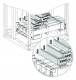 Schneider Electric 88008 Schneider connection between horizontal and vert. busbars T600mm