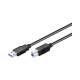 Goobay 93655 USB 3.0 SuperSpeed Kabel - USB 3.0-Stecker (Typ A) > USB 3.0-Stecker (Typ B)