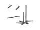 Sharp 100015622 STAND ST-65M FEET