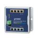 PLANET Industrial 8-Port 10/100/1000T Wall-mount with