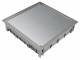 Hager VDQ12127011 Closing cover Q12 for 12mm floor covering iron gray