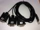 ALLNET ALL4500 MSR accessories COM port adapter with 3 seriellens