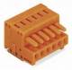 WAGO 734-204 Federleiste 0,08-1,5qmm orange