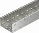 OBO Bettermann 6098173 WKSG 150 VA 4301 Wide span cable tray, 110x500x6000 V2A perforated floor 