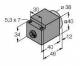Turck NI25-CQ40-L1131/S1102 inductive sensor with extended temperature range 1602405