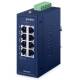 PLANET Industrial 8-Port 10/100TX Compact Ethernet Switch