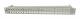 Patch Panel 48xTP-TP(Kupplung),CAT6A, incl.Keystone Slim-line , 48,3 cm ( 19 Zoll ), 1HE(t95mm), Lichtgrau, Synergy 21,