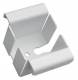 Hager DABZADUN9016 Adapter Univ. Steel for attachment to DABA traffic white