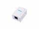 Equip surface-mounted box Cat6A 1-port RJ45 UTP