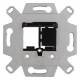 Merten MEG4580-0001 flush-mounting adapter for Keystone modules, 2-fold black