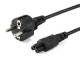 Equip IEC power cable Schuko -> C5 3m Male/Female black