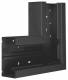 Hager BR6513059011 flat angle base profile art. Obert. 80mm graphite black