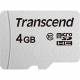 Flash SecureDigitalCard (microSD) 4 GB – Transcend 300S