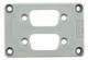 Weidmüller ADS/6-2/9 HDC accessories adapter plate assembly: 3 plastic parts GR 1665950000