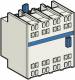 Schneider Electric LADC223 auxiliary switch block, 2S2Ö unverz. Fronts. 1S1Ö überlap.Feder.