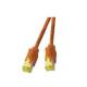 Patchkabel RJ45, CAT6A 900Mhz, 5m orange, S-STP(S/FTP), ND-UC900+TM31