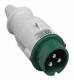 Schneider Electric 82320 Schneider Industrie Wechselstecker gerade 32A 3p 20-25VAC IP44