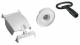 HAGER FZ822N closure univers, square lock 7mm m.Plombierdeckel