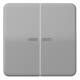 Jung CD595KO5GR Rocker control switch for BA, CD 595 KO 5 GR gray