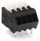 WAGO 218-502/000-604 terminal strip with actuating slides 2 soldering pins 2p