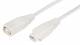 McShine ETT-1976046 Connection cable for LED wall and ceiling lights, 150cm long, white