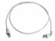 Telegärtner 100009008 TEGA patch cable S/FTP Cat.6a (ISO/IEC) 10m MP8 FS500 LSZH 1x90° white