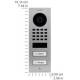 DoorBird D1102V IP Vid. Doorst. V4A noble. 2 surface-mounted call buttons